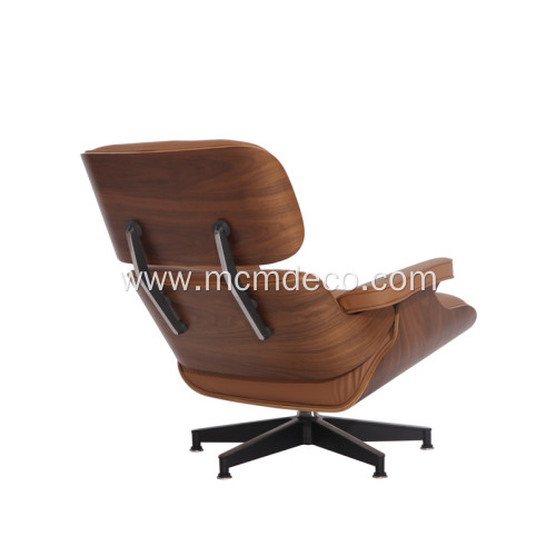 Timeless Classic Leather Eames Lounge Chair Replica